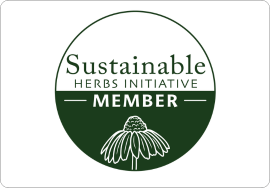 Badge showing Herb Artizan is a Member of the Sustainable Herbs Initiative